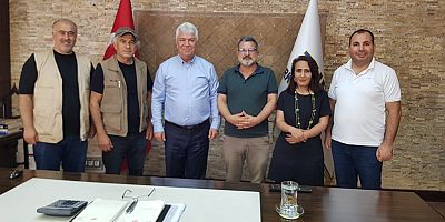 PAYAS OSB BAŞKANI OSMAN TUFAN’A DGC’DEN TEBRİK ZİYARETİ