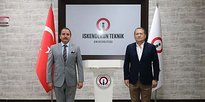 Rektör depci, Mustafa Baştuğ’u misafir etti