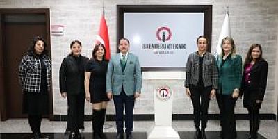 REKTÖR DEPCI’YE NEZAKET ZIYARETI