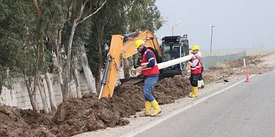 REYHANLI’DA 10 MAHALLENİN SU İLETİMİ GÜÇLENİYOR