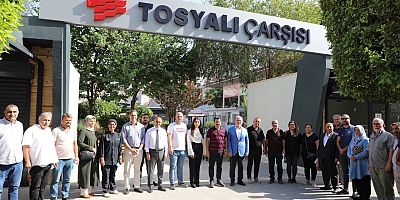  -TOSYALI ÇARŞISI İÇİN KURALAR ÇEKİLDİ