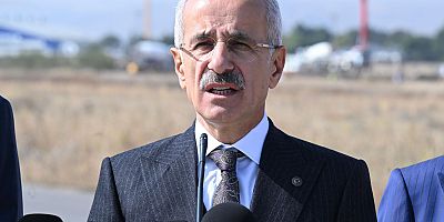 ULAŞTIRMA VE ALTYAPI BAKANI ABDULKADİR URALOĞLU, ESENBOĞA HAVALİMANI 3. PİST VE KULE YAPIM ÇALIŞMALA İNCELEDİ