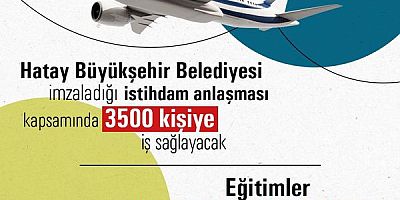 Uluslararası havacılık servis ve eğitim firması Global Avaiation Services Interior ile imzaladığımız istihdam projesiyle 3500 gencimize yurt içinde ve yurt dışında iş imkanı sunacağız.