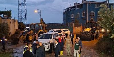  YAĞIŞA KARŞI SAHADA ANINDA MÜDAHALE
