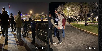 Yeni açılan sahil bolgesinde, Sahil iç bant-dış bant,eski lunaparktan Diş Hastanesine yaya olarak şüpheli şahıslar üzerinde yapılan uygulamalar