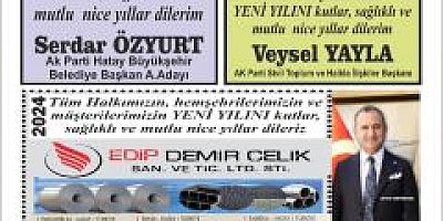 yeniyıl gazete mesajları