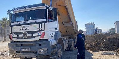 ZABITADAN DRONLU DENETİM Hatay Büyükşehir Belediyesi 