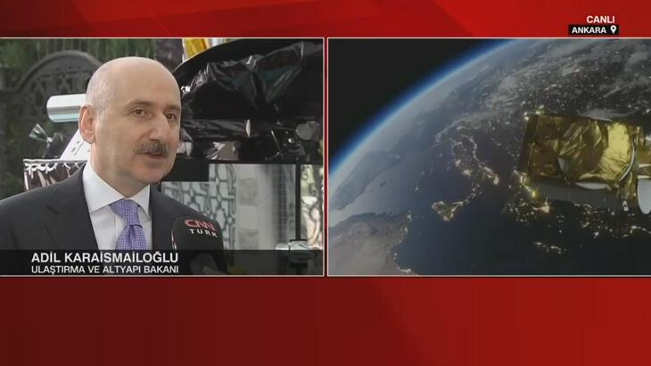 Türksat 5B uydusu hizmete giriyor