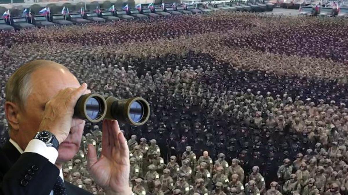 Ukrayna'ya yönelen Çeçen güçlerinin bu videosu Rus propaganda kanallarında dolaşıma girdi