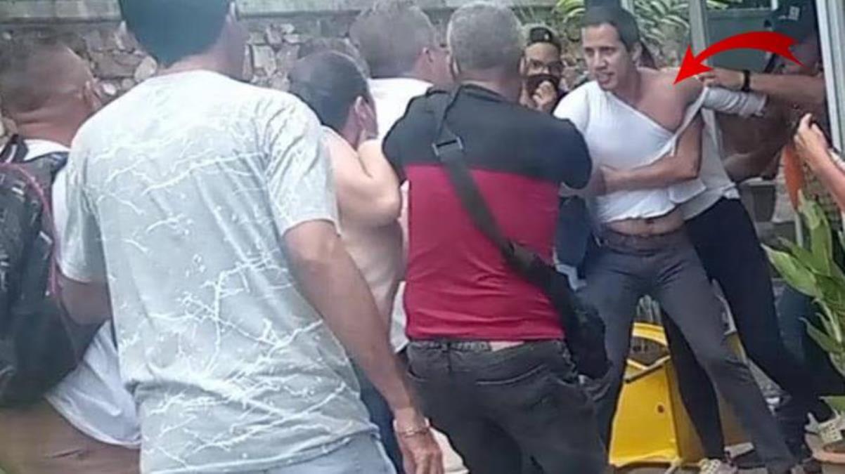 Venezuela'daki darbe girişimini başlatan muhalif lider gittiği restorandan yaka paça dışarı atıldı - Haberler